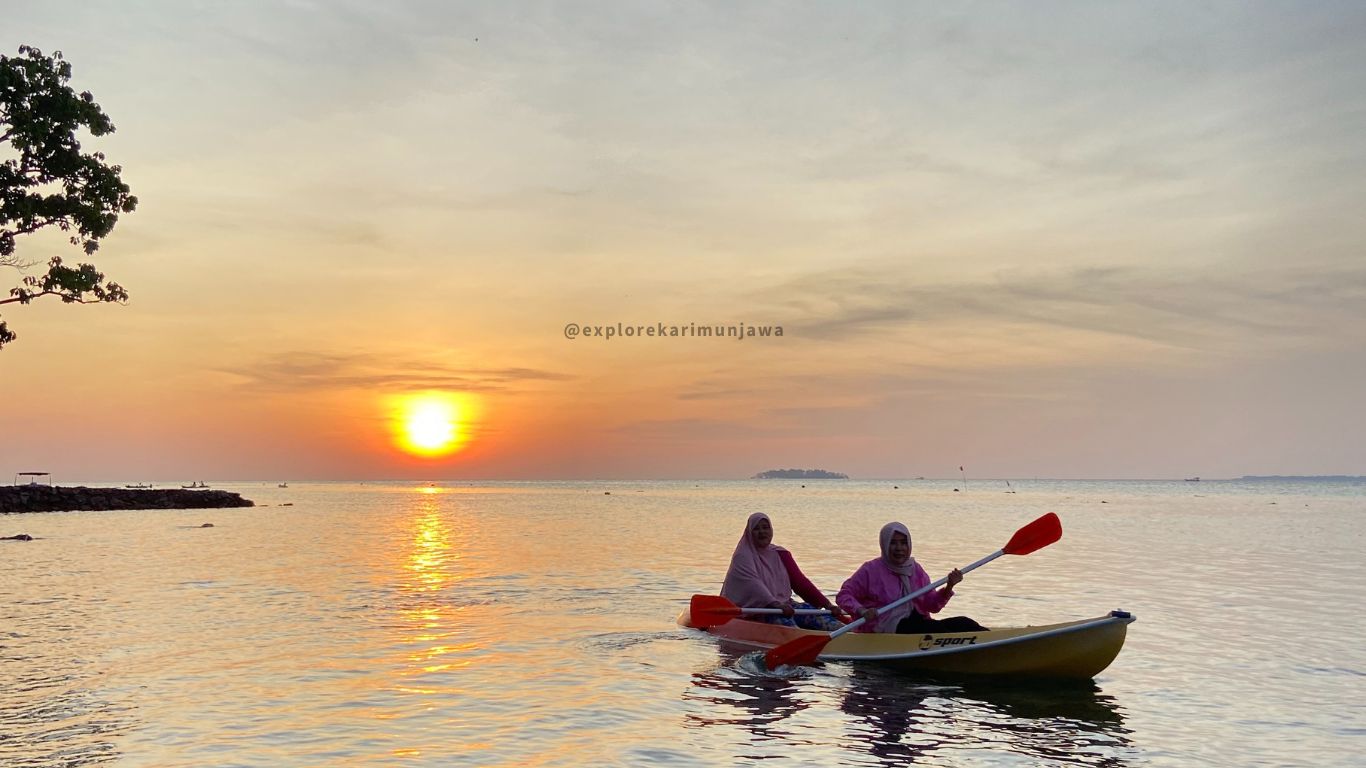 sunset karimunjawa